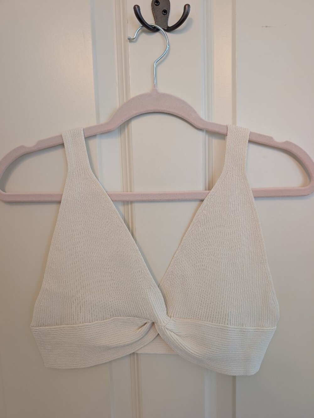 Meshki Kaesha Twist Front Knit Top